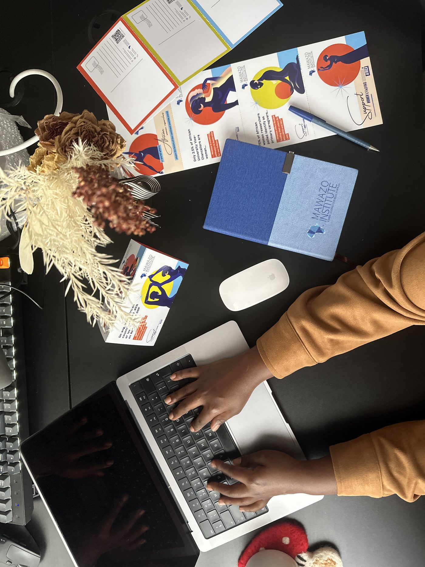 Workspace with publications