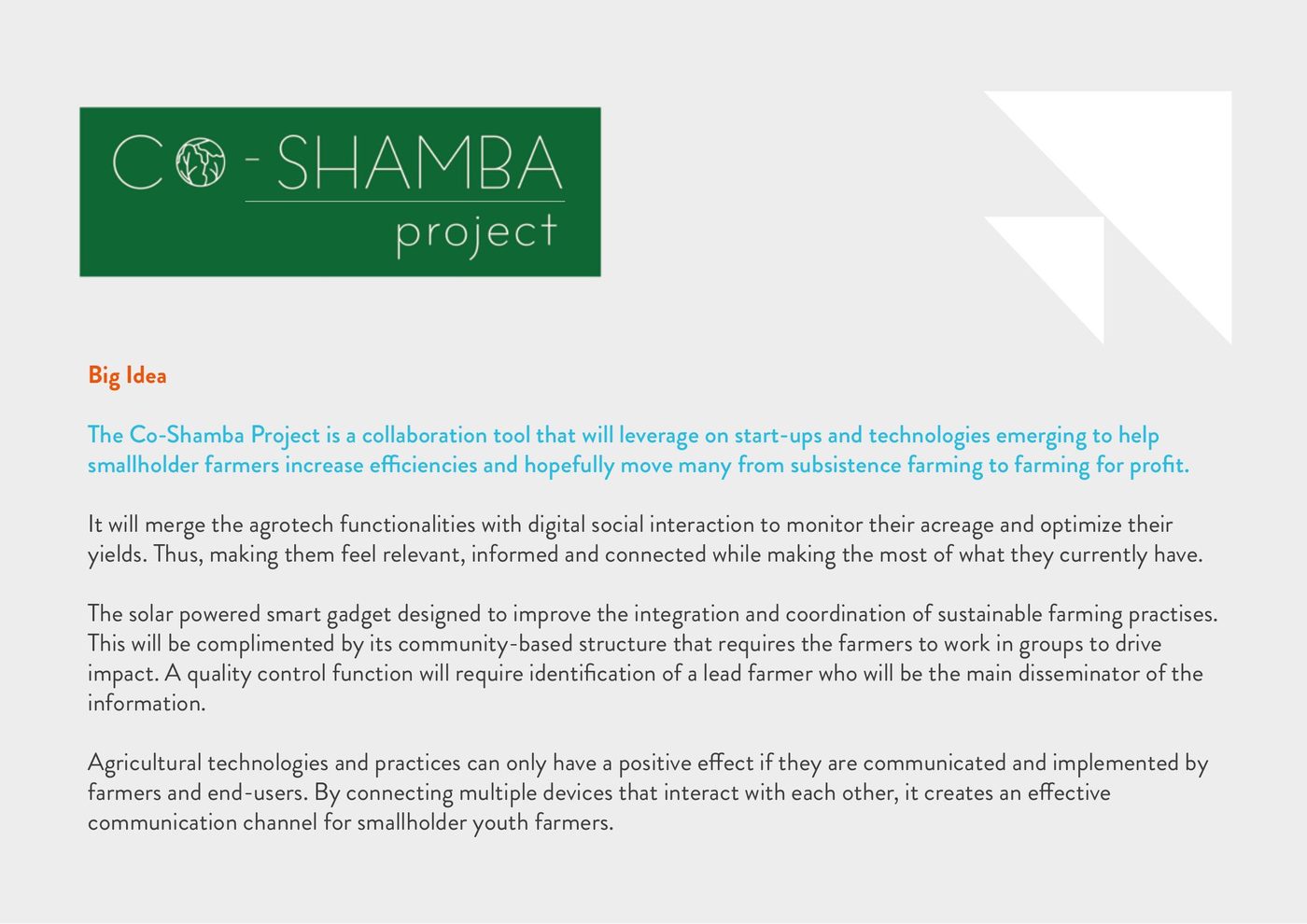 Co-Shamba Project